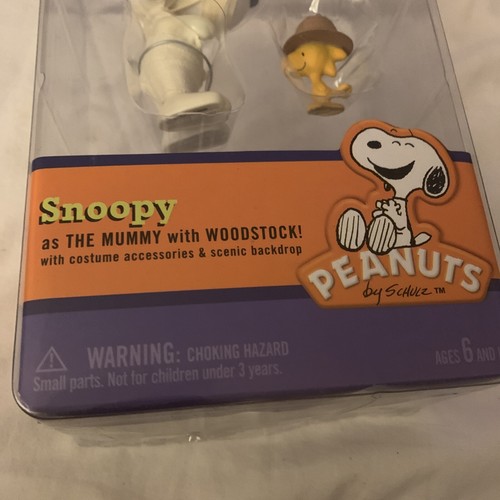 2010 Snoopy As The Mummy With Woodstock Peanuts The Great Pumpkin Charlie Brown - Picture 3 of 7
