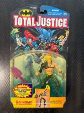 1996 Hasbro Kenner DC Comics Total Justice AQUAMAN Toy Action Figure