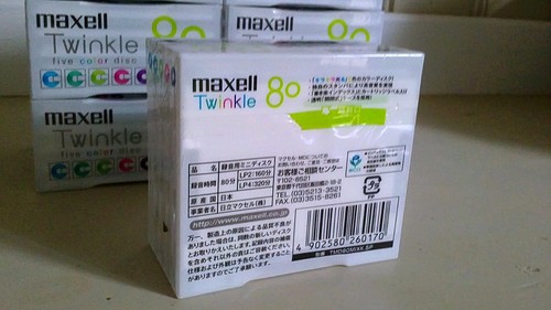 40 Minidisc Maxell Twinkle Série 5 MD 80 min - Photo 4/6