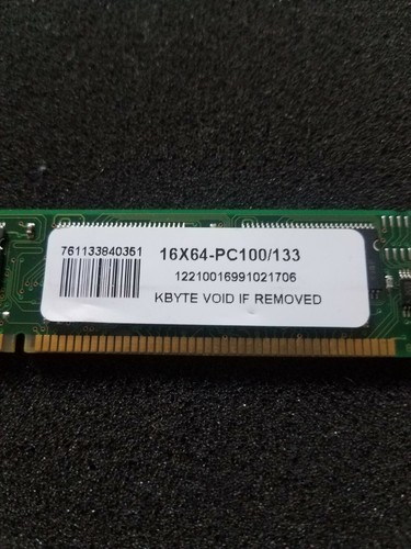 KBYTE 128MB , PC-100 & PC-133 , SDRAM , 168 pin - Picture 3 of 3