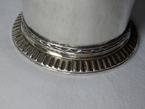 Rare Antique 18th Century Solid Silver Swedish Beaker Cup D Lundstrom - Picture 14 of 18