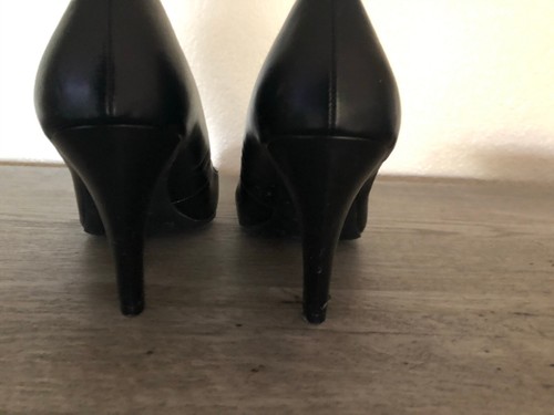 Heels Pumps Black size 9.5 3" Heel Dexter party work shoes - Picture 2 of 6