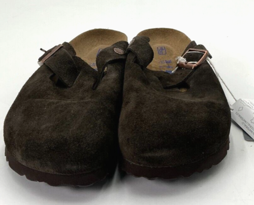 Birkenstock Boston Women's Size 7 US 38 EU Mocha Clogs Soft Footbed Narrow NIB - Picture 2 of 9