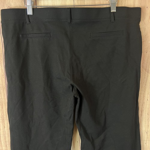 Betabrand Pants Women’s 2XLPetite Black Pull On Yoga Dress Pants Business - Picture 3 of 10