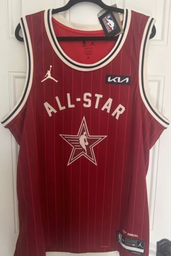 LeBron James #23 Los Angeles Lakers Red 2024 All Star Game Jersey NWT / SZ 56 - Picture 1 of 5