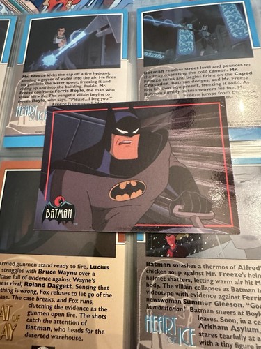 1993 Topps BATMAN ANIMATED SERIES 2 COMPLETE  SET 90 Cards - Picture 3 of 8