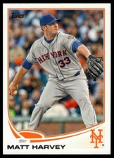 2013 TOPPS #577 MATT HARVEY NEW YORK METS