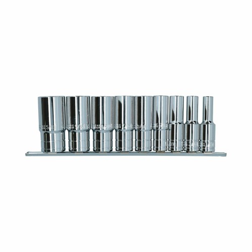 BSW British Whitworth Combination Spanner Wrench + Deep Sockets 19pc Set - Picture 3 of 9