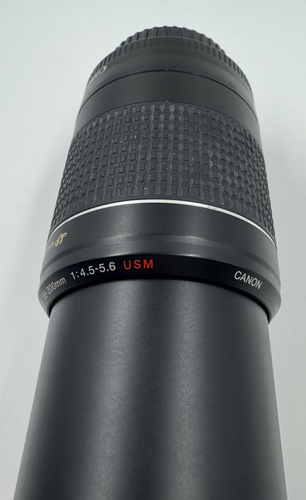 Canon Ultrasonic Zoom Lens EF 55-200mm 1:4,5-5,6 USM Objektiv Super Zustand - Bild 7 von 9