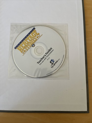 BJU HERITAGE STUDIES 2 homeschooling teacher edition with cd Bob Jones History - Imagen 9 de 9