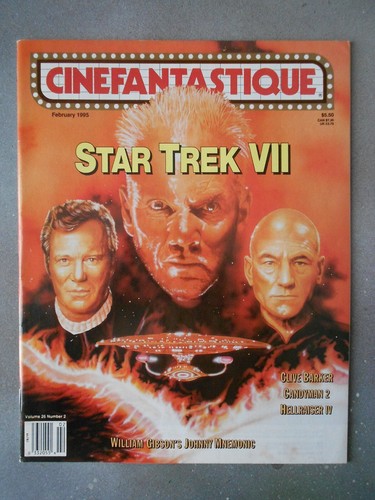 CINEFANTASTIQUE Vol 26 #2 FN/VF Star Trek VII Candyman Hellraiser Clive Barker - Picture 1 of 3