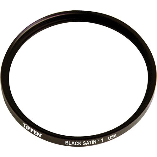 Tiffen 72mm Black Satin 1 Filter 72BLACKSATIN1 - Picture 1 of 3