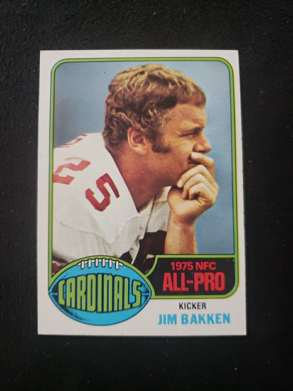 🏈1976 Topps #290 Jim Bakken🏈Near Mint🏈