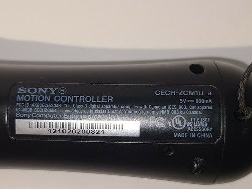 Sony PlayStation 3 PS3 PS VR PS4 CECH-ZCM1U Move Motion Controller - Picture 3 of 3