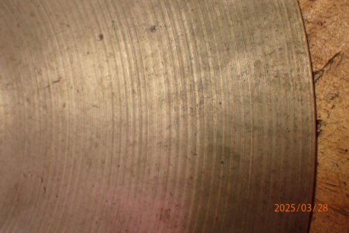 OLDER SABIAN AA ROCK 16" CRASH CYMBAL FOR DRUM SET - Picture 10 of 20