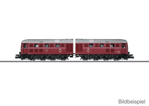 MÄRKLIN 55289 (SPUR 1) V 188 002 a/b Dieseldoppellok DB IIIb weinrot / NEU / OVP - Bild 2 von 11