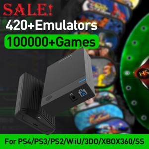 Portable External Mobile Hdd 4t 8t 12t Game 4 Emulator For Pc Ps4 N64 Ebay