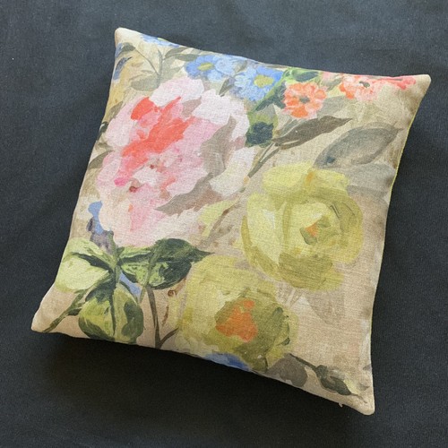 Designers Guild Fabric Cushion Cover VERONESE OCHRE 43 x 43cm (17") Floral - Picture 2 of 4