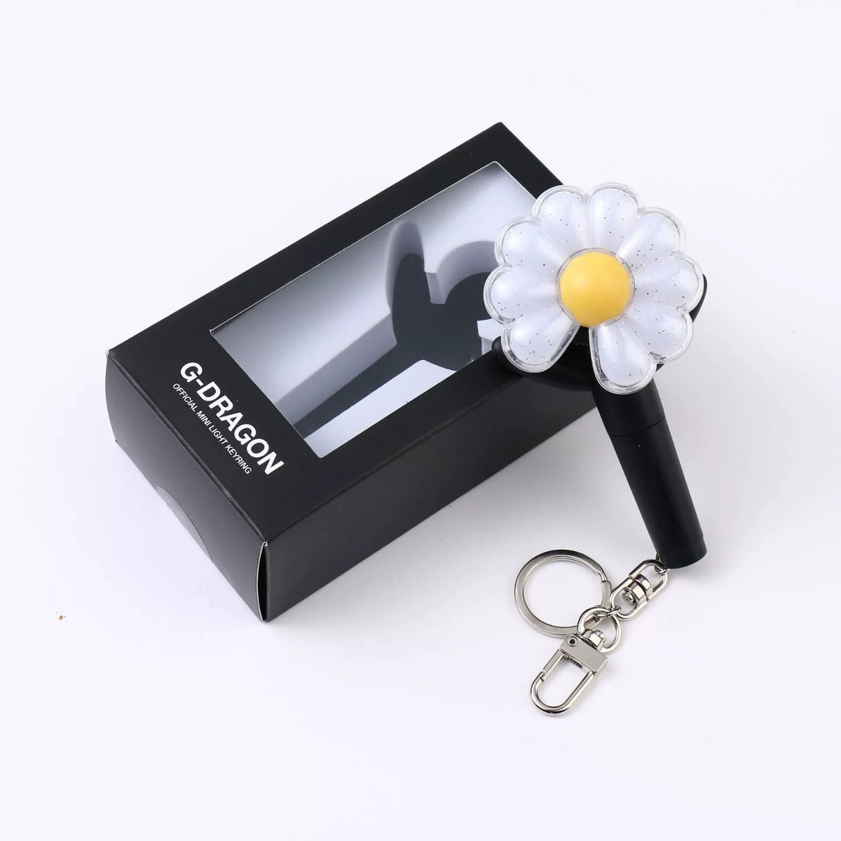 アイドルグッズ PEACEMINUSONE - G-DRAGON OFFICIAL MINI LIGHT KEYRING Kpop G-DRAGON Mini Light stick Keyring Support Stick Key