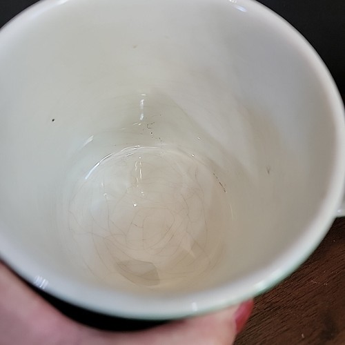 Vtg Large N. Staffordshire ENGLAND Mug & plate God Speed The Plow Farmer Wealth - Picture 4 of 21