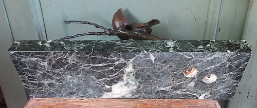 Irenée Rochard Sculpture en bronze couple d'oiseaux sur une branche - Picture 12 of 12