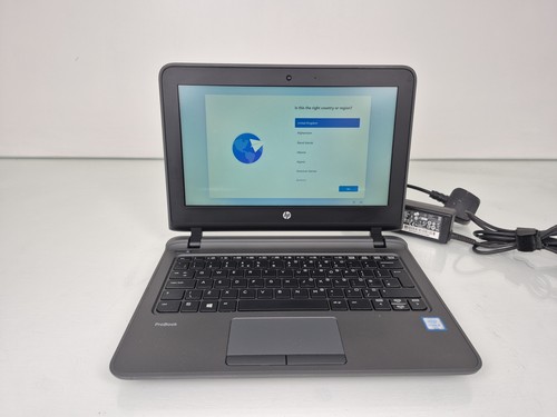 HP ProBook 11 G2 11in Laptop Notebook i3-6100u 2.30GHz 4GB RAM 240GB SSD Win 11 - Picture 3 of 8