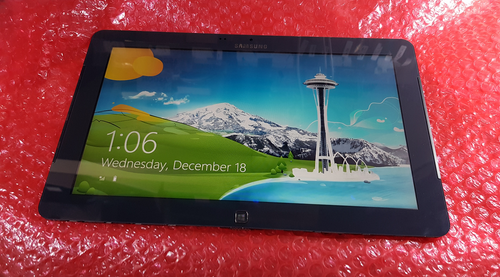 Original blau LCD Display Bildschirmrahmen für Samsung ATIV Tab 500T 11,6" XE500T1C - Bild 1 von 4