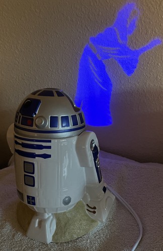 R2-D2 R2D2 Star wars Scentsy Warmer Light Projection of Princess Leia - 第 1/11 張圖片