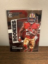 Trey Sermon 2021 Panini Donruss Optic Gridiron Kings Rookies Insert RGK-15 49ers