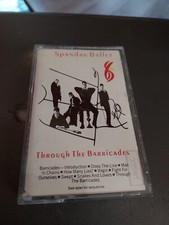 SPANDAU BALLET CASSETE THROUGH THE BARRICADES