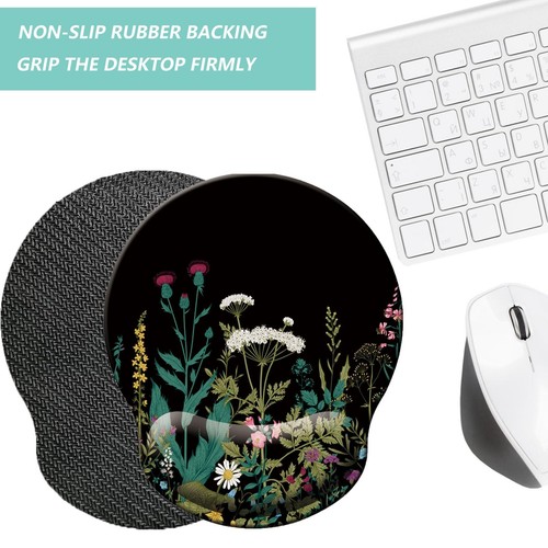 Mouse Pad with Wrist Support Ergonomic Mouse Pad with Memory Foam Wrist Rest ... - Picture 4 of 7