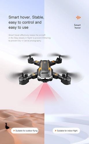 New S6 Max Drone 8k Profesional 4K HD Camera Obstacle Avoidance Aerial Photograp - Picture 20 of 26