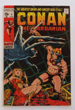Conan the Barbarian #4 (F/VF) Windsor-Smith Cover art!
