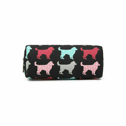 Pencil Pen Case Cosmetic Make Up Bag Storage Pouch Owl Butterfly Floral Birds - Picture 27 of 64