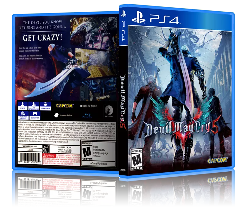  Devil May Cry 5 - PlayStation 4 : Capcom U S A Inc