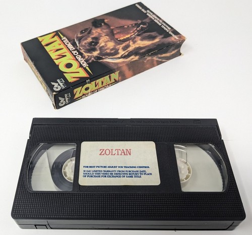 Zoltan: Hound of Dracula (1977/1990) Kongressvideo VHS Horror alias Draculas Hund - Bild 3 von 3