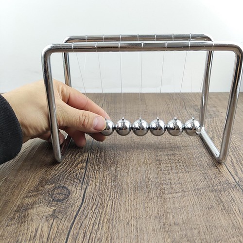 Classic Pendulum Balance Balls Pendulum Newton's Cradle Desktop Gadget Decor - Picture 4 of 12