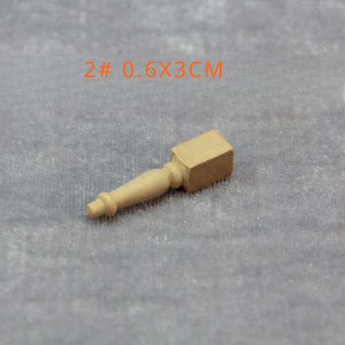 4PC 1:12 Scale Dollhouse Miniatures Wooden Cabinet Table Legs Mini Accessory Lot - Picture 20 of 21