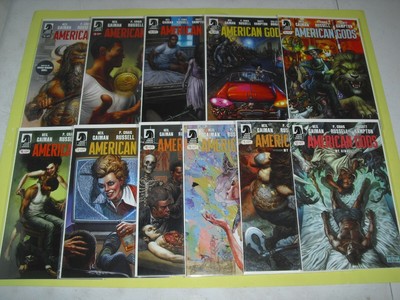 Neil Gaiman American Gods Moment of Storm #1-9 A B Dark Horse Comics VF//NM 2019