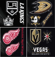 Brand New NHL All Teams Team ProMark Die-Cut Decal Stickers 3-Pack