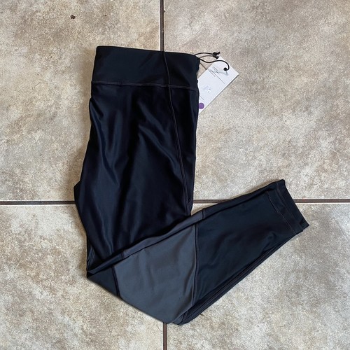 Second Skin Damenhose Leggings Größe XL Nylon Yoga Leistungstraining Neu mit Etikett