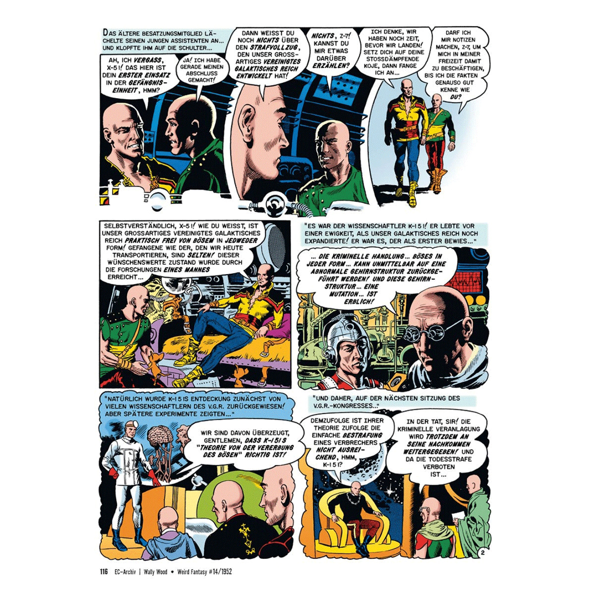 Thumbnail - Wally Wood. Ec Archiv 2. Wally Wood