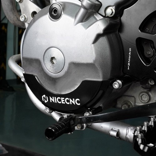NICECNC Left Alternator Cover Guard For Honda XR 650L XR650L 1993-2025 Black - Picture 2 of 10