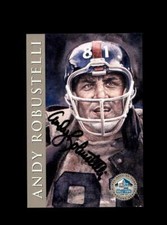 Andy Robustelli SGC Nm Mt 8 1998 HOF Signature Series New York Giants Autograph