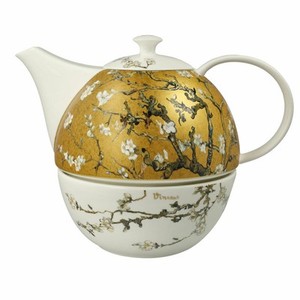Goebel Artis Orbis Teekanne mit Stövchen Van Gogh - Mandelbaum 24cm 2025