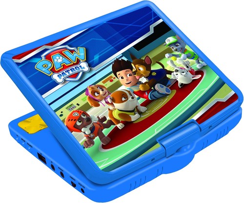 Reproductor de DVD portátil Lexibook Paw Patrol con pantalla LCD de 7 pulgadas y altavoces estéreo - Imagen 3 de 7