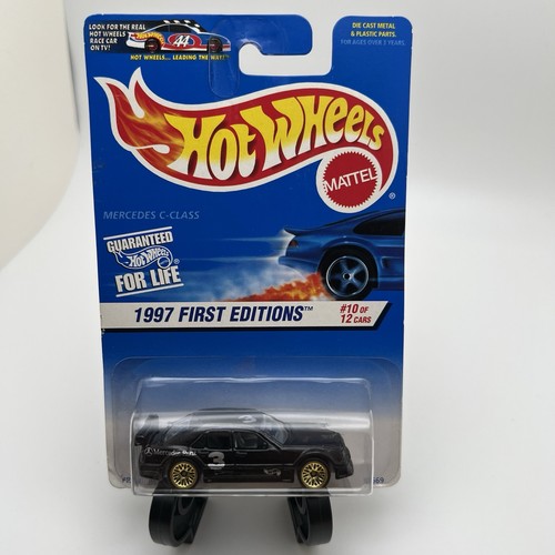 1996 HOT WHEELS 1997 FIRST EDITIONS MERCEDES C-CLASS #10 OF 12 - Picture 3 of 11