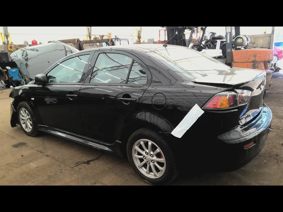Driver Left Side View Mirror Black With Heated Fits 08-14 LANCER 6603316 - Image 4 of 4