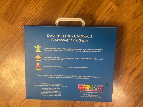 Devereux Early Childhood Assessment Kit (DECA Program) Kaplan - Picture 4 of 6
