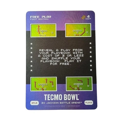 Free Play #BPL5 SSP Bonus Play 2026 Bo Jackson Battle Arena Tecmo Battlefoil